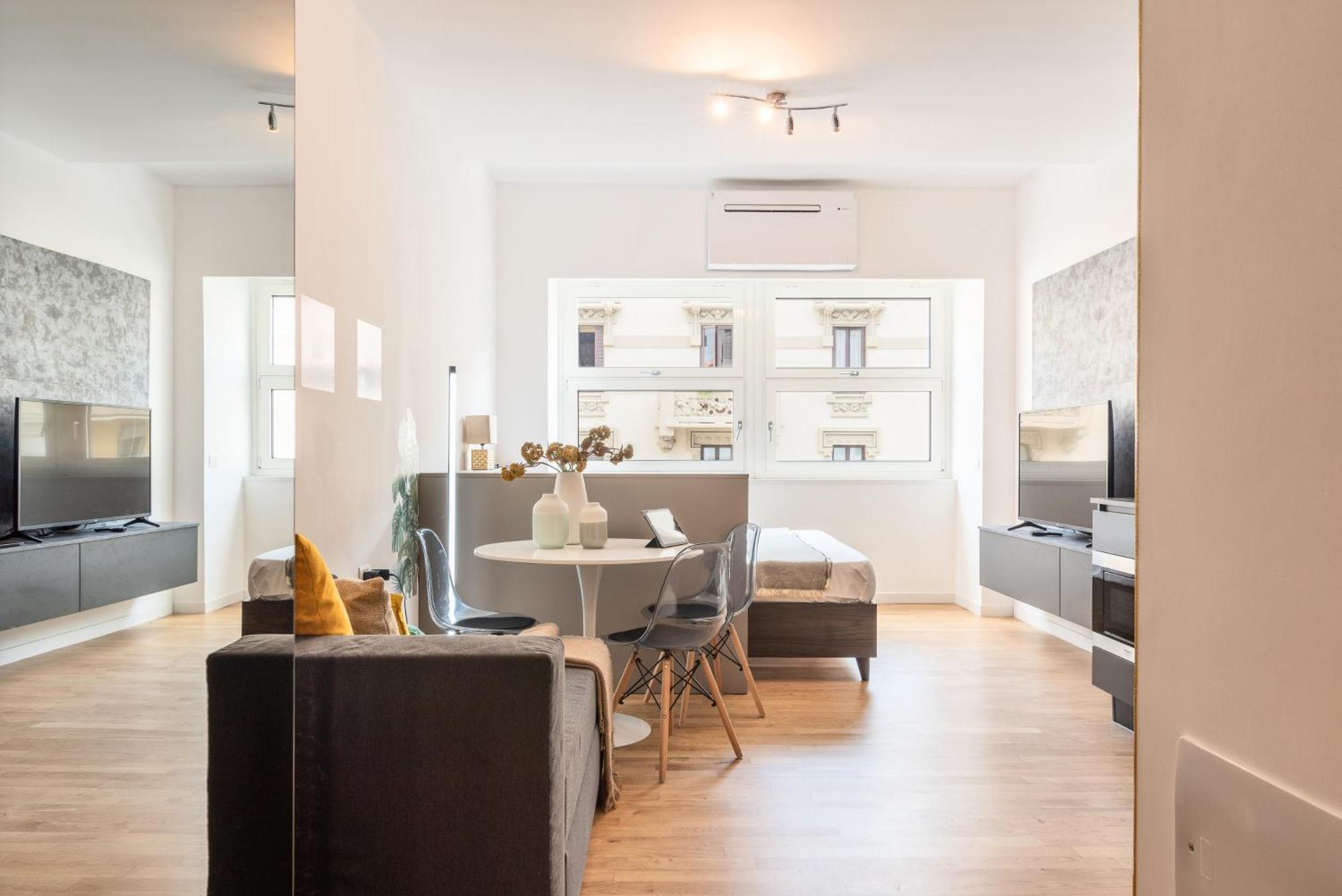 Apartamento Buenosaires Flexyrent Wi-fi - Aircon. *